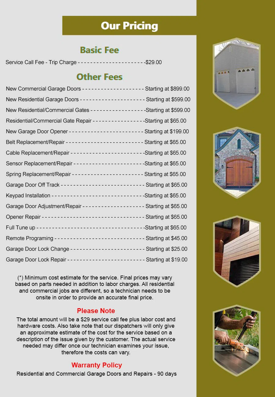 HighTech Garage Door Service Warwick, RI 401-329-2077