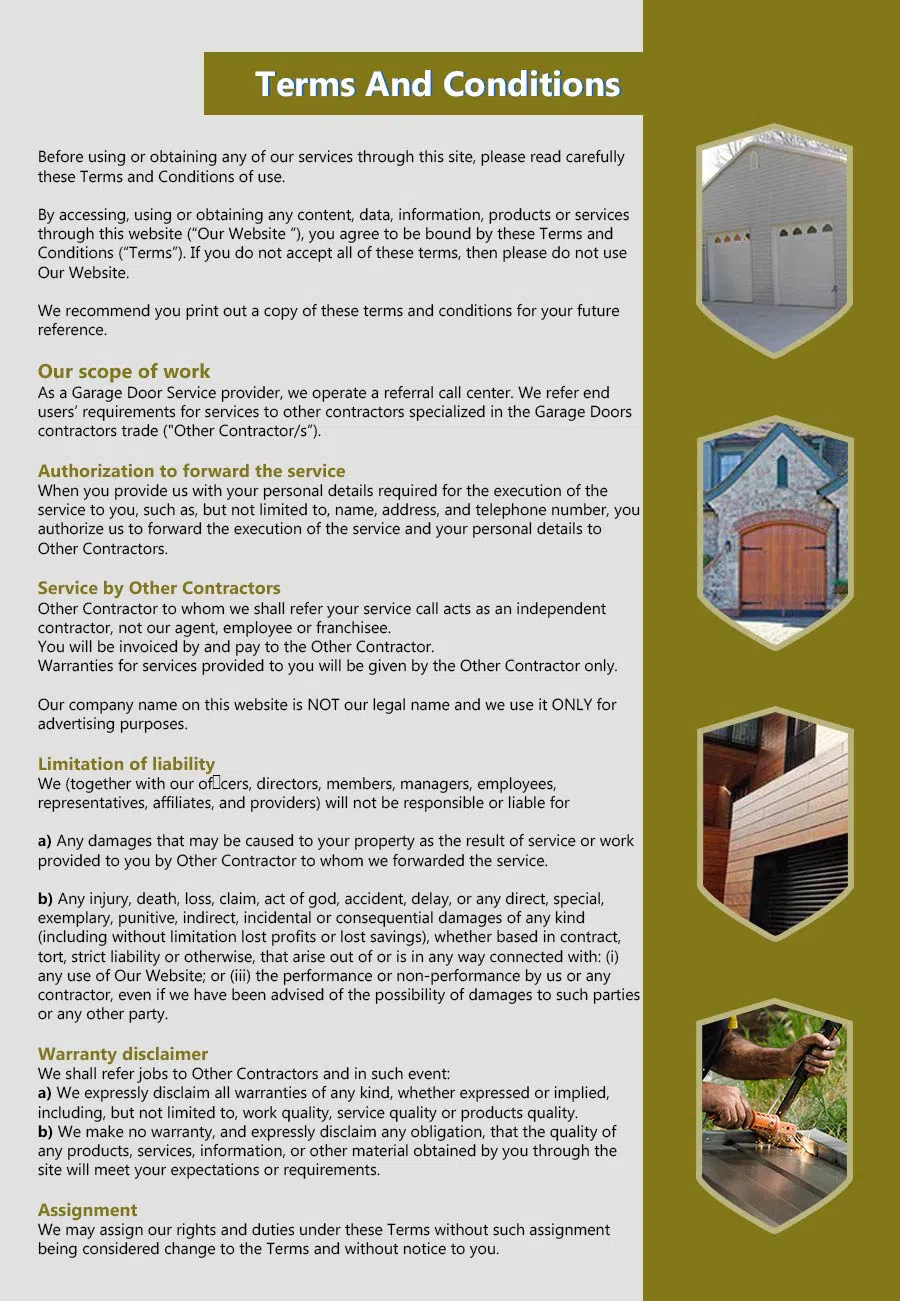 HighTech Garage Door Service Warwick, RI 401-329-2077